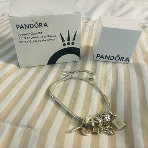 Pandora Bracelet and Charms